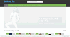 Desktop Screenshot of catalogoroly.es